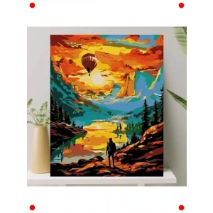 Sayılarla Boyama Tuval Seti (40x50cm) - Komple Kit