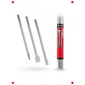 SDS  Murç Seti, 3 Parça (Sivri, Düz, Spatula)