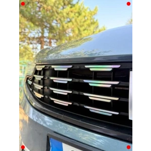 Sedan Panjur Sticker Seti - Hologram Şablonlu