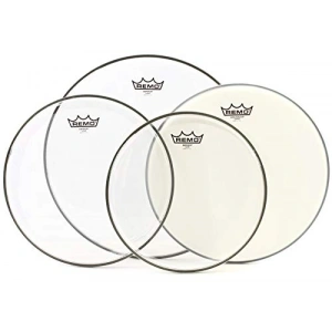 Şeffaf 14 inç Kumlu Deri Seti, 10-12-14 inç