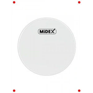 Şeffaf 16 İnç Tom Davul Derisi - Net Ses