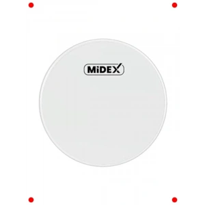 Şeffaf 8 İnç Tom Davul Derisi - Net Ses İçin