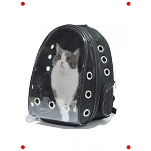 Şeffaf Astronot Kedi Taşıma Sırt Çantası