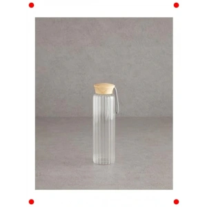 Şeffaf Cam Şişe - 550 ml Çok Amaçlı Kullanım