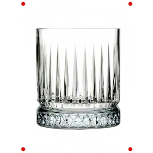 Şeffaf Cam Viski Bardağı Seti, 4 Parça, 355 Cc