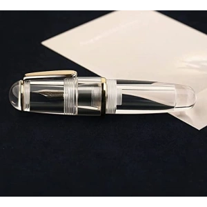 Şeffaf Damlalık Dolma Kalem - Kapasiteli Tasarım