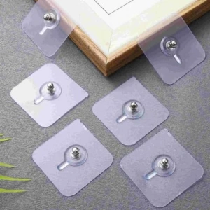 Şeffaf Duvara Monte Vida Kancaları, İz Bırakmayan Asma Çiviler