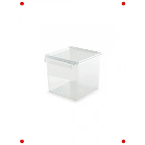 Şeffaf Kapaklı Küp Saklama Düzenleyici