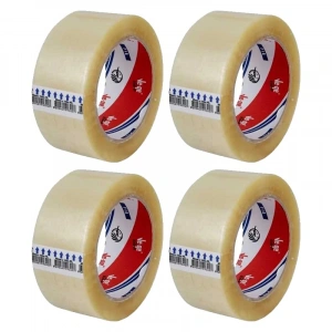 Şeffaf Koli Bandı, 45X100, Dayanıklı ve Kullanışlı (4 ADET)