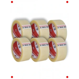 Şeffaf Koli Bantı 45mm x 100mt - 6lı Set