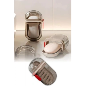 Şeffaf Kutu Şeklinde Hijyenik Sabunluk, Pratik Kullanım