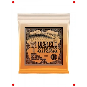 Şeffaf Naylon Ukulele Teli - Top Uçlu Set