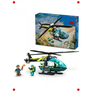 Şehir Acil Kurtarma Helikopteri Yapım Seti