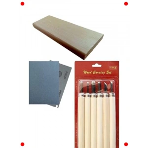 Seramik Hamuru & Ahşap Oyma Başlangıç Seti