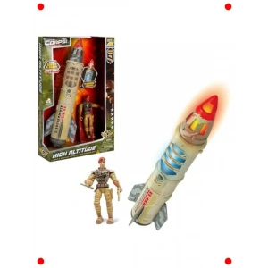 Sesli Işıklı Askeri Roket Oyun Seti