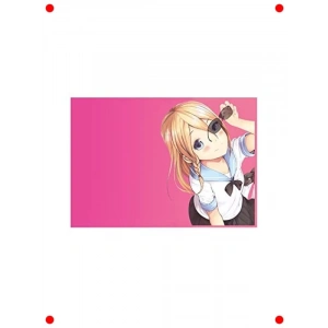 Sevimli Anime Kız Tasarımlı Oyuncu Mouse Pad