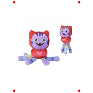 Sevimli DJ Kedi Peluş Figür Özel Tasarım 25 cm