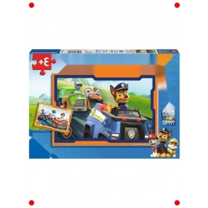 Sevimli Kahramanlar 2x12 Parça Yapboz Seti