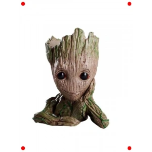 Sevimlİ Karakter Saksı & Kalemlik - Büyük 15 cm