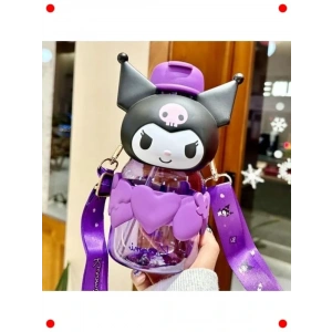 Sevimli Karakter Tasarımlı Pipetli Çocuk Suluk