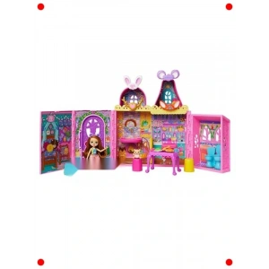 Sevimli Karakterler Bebek Evi Oyuncak Seti