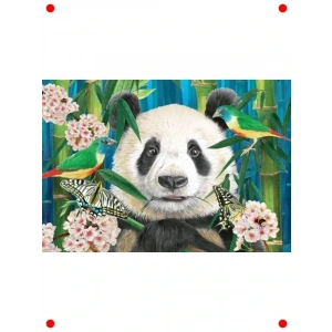 Sevimli Panda Temalı 260 Parça Yapboz