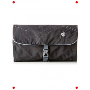 Seyahat Makyaj ve Bakım Çantası, Siyah, 20x31x4 cm