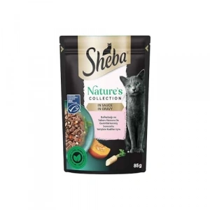 Sheba Pouch Somon Balıklı Yetişkin Kedi Konservesi 85 Gr