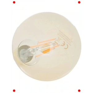 Sıcak Sarı Işık E27 G95  Lamba 7W Gold