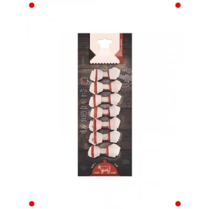 Sığır Etli Düğümlü Kemik Seti - 7 Adet, 6.4 cm