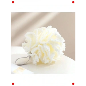 Sihirli Köpürtücü Banyo Süngeri - Ponponlu