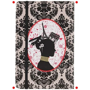 Şık Çizgili Defter A5 Boyut