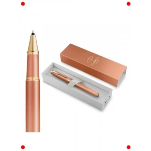 Şık Turuncu Roller Kalem, Krom Detaylı