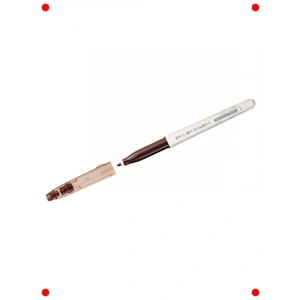 Silgili Renkli Jel Kalem - Kahverengi