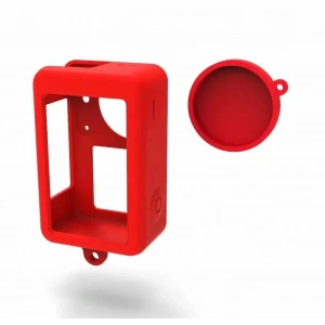 Silikon Koruma Kılıfı, Osmo Action 3/4 Uyumlu, 2 Parça Set