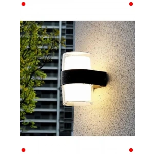 Silindir LED Aplik 12W Gün Işığı IP54 İç Dış Mekan