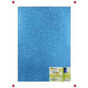 Simli EVA Sünger Tabaka - Mavi 50x70 cm