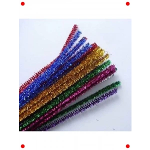 Simli Şönil Çubukları 30 cm - 20li Paket