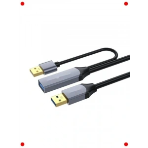 Sinyal Güçlendiricili 10 Metre USB 3.0 Uzma Kablosu