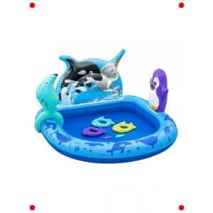 Şişme Kutup Ayısı Temalı Çocuk Oyun Merkezi