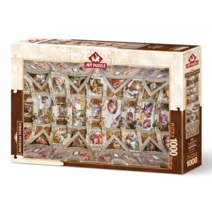 Sistine Chapel Puzzle: 1000 Parça Eğlenceli Yapboz