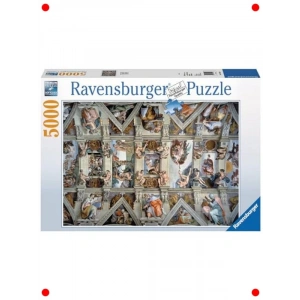 Sistine Kilisesi 5000 Parça Yapboz