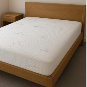 Sıvı Geçirmez Bambu Yatak Alezi, Çift Kişilik