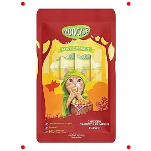 Sıvı Kedi Ödülü Tavuk, Havuç, Balkabağı 5x15 gr