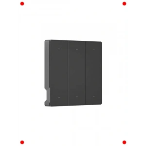 Siyah Akıllı Ev Sahne Kontrol Butonu