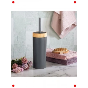 Siyah Bambu Desenli Çok Amaçlı Çöp Kovası - 6 Litre