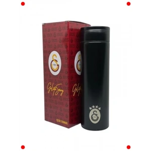 Siyah Çift Katlı Çelik Termos 500 ml