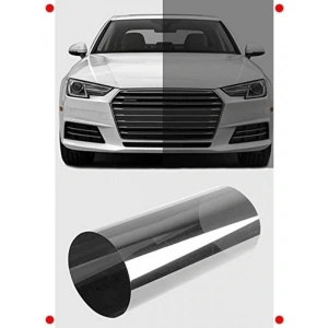 Siyah Çizilmez Oto Cam Filmi - Açık Ton 50cmx4m