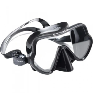 Siyah Dalış Maskesi, Konforlu Kullanım İçin Ergonomik Tasarım