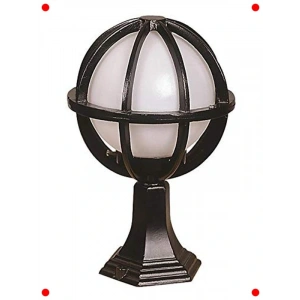 Siyah Dış Ortam Aydınlatma - E27, Alünyum, 25cm